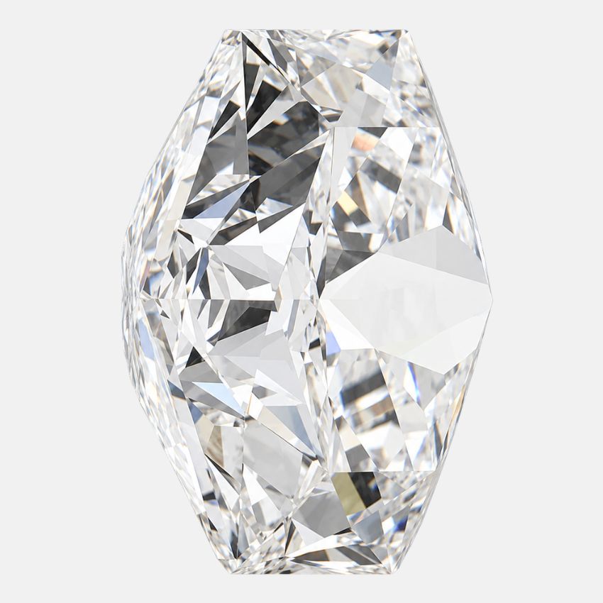 Mirano Jewels 2.01 Carat IGI Certified Hexagonal Lab Grown Diamond F Color VS1 Clarity