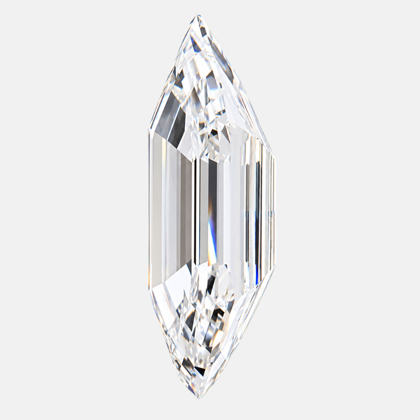 Mirano Jewels 1.02 Carat Lab Grown Hexagonal Diamond E Color VS1 Clarity IGI Certified