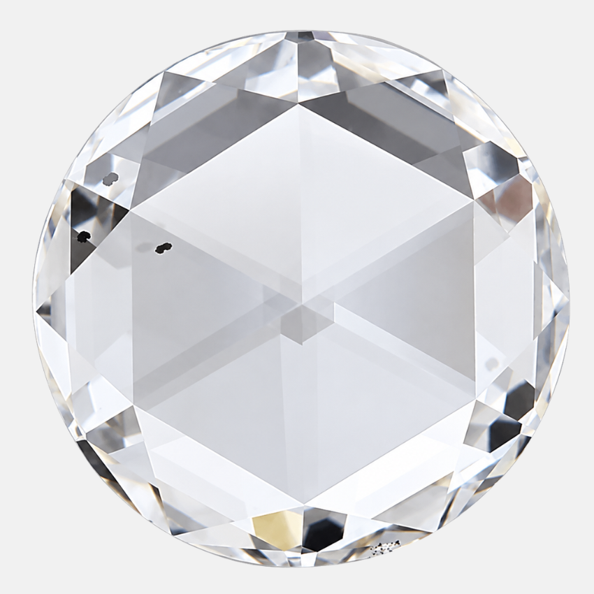 Mirano Jewels 1.10 Carat Rose Cut Lab Grown Diamond E Color VS2 Clarity IGI Certified
