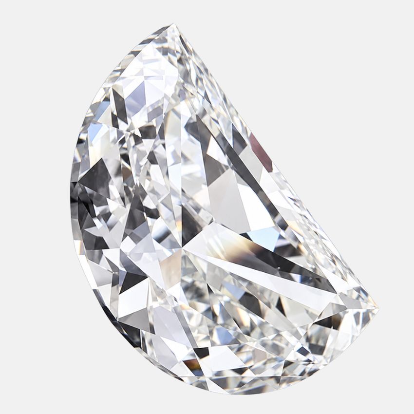 Mirano Jewels 1.03 Carat E Color VVS2 Clarity Half Moon Lab Grown Loose Diamond IGI Certified