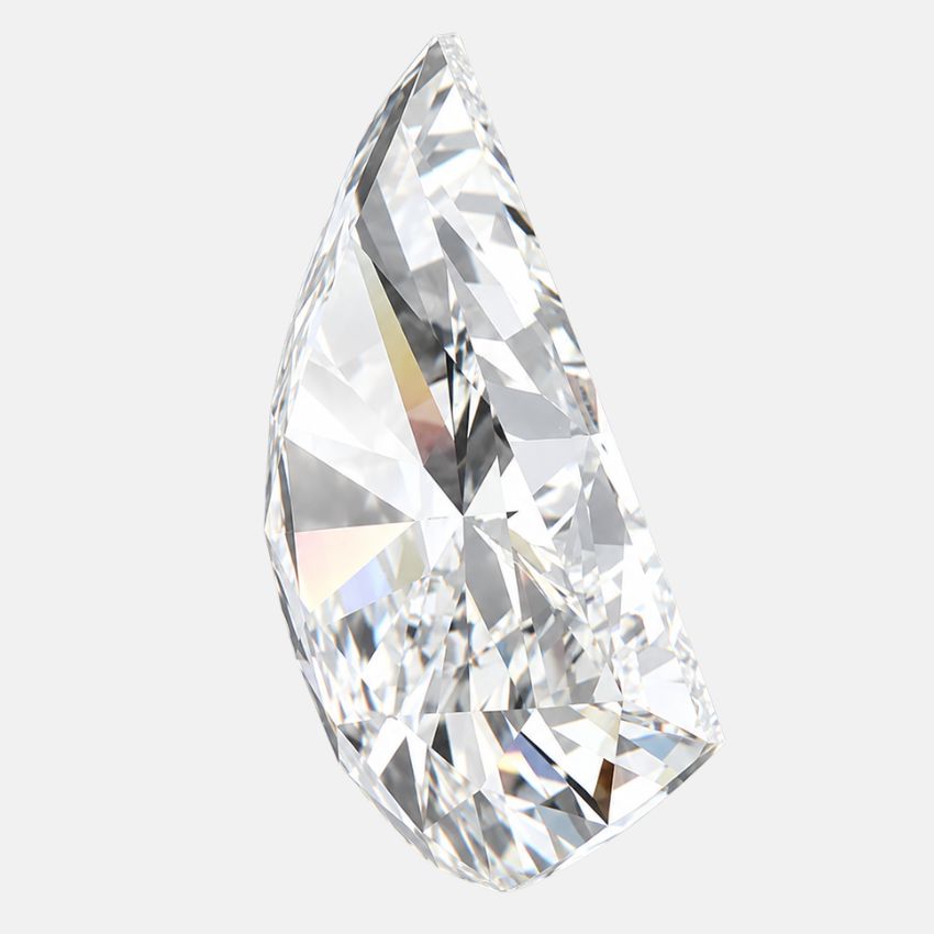 Mirano Jewels 3.03 Carat Half Moon Lab Grown Diamond E Color VS1 Clarity IGI Certified