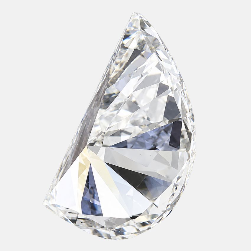 Mirano Jewels 3.03 Carat Half Moon Lab Grown Diamond E Color VS1 Clarity IGI Certified