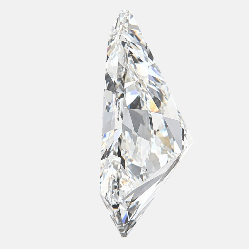 Mirano Jewels 3.03 Carat Half Moon Lab Grown Diamond E Color VS1 Clarity IGI Certified