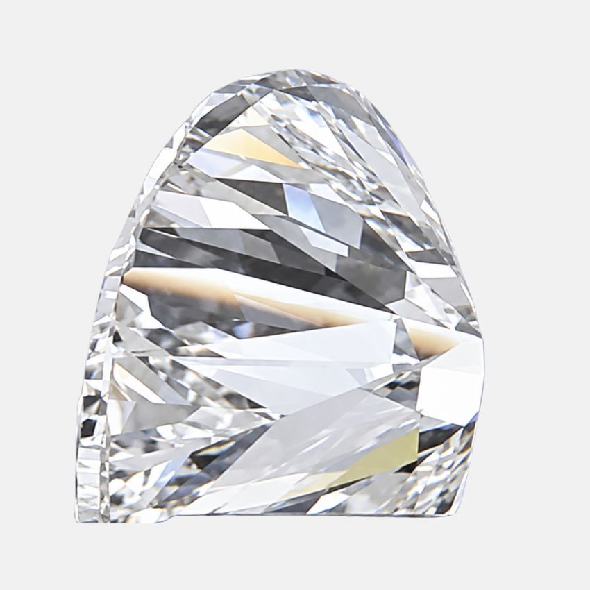Mirano Jewels 1.20 Carat Half Moon Lab Grown Loose Diamond E Color VVS2 Clarity IGI Certified