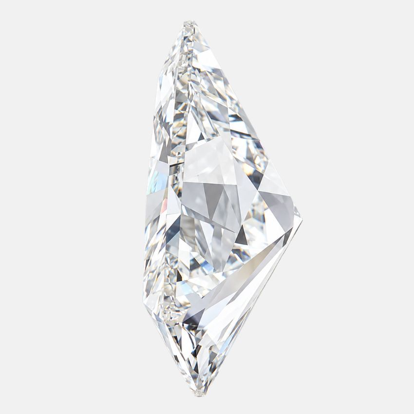 Mirano Jewels 5.06 Carat Half Moon Lab Grown Diamond E Color VVS2 Clarity IGI Certified
