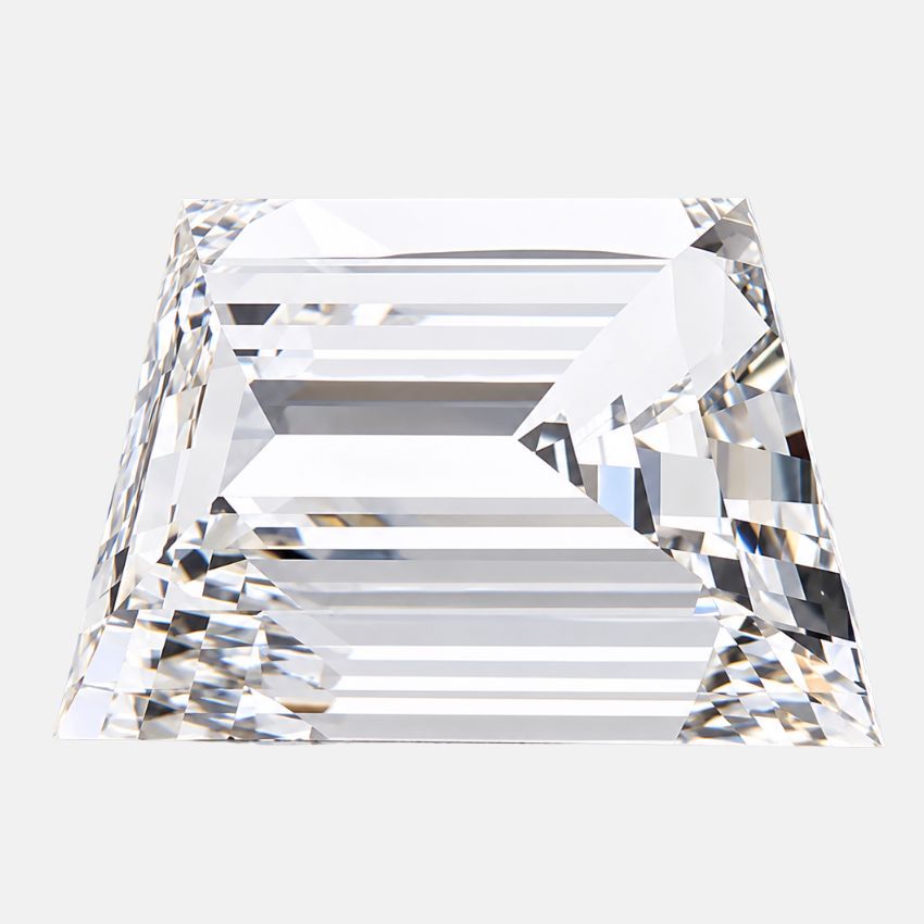Mirano Jewels 1.01 Carat F Color VS2 Clarity Trapezoid Lab Grown Loose Diamond IGI Certified