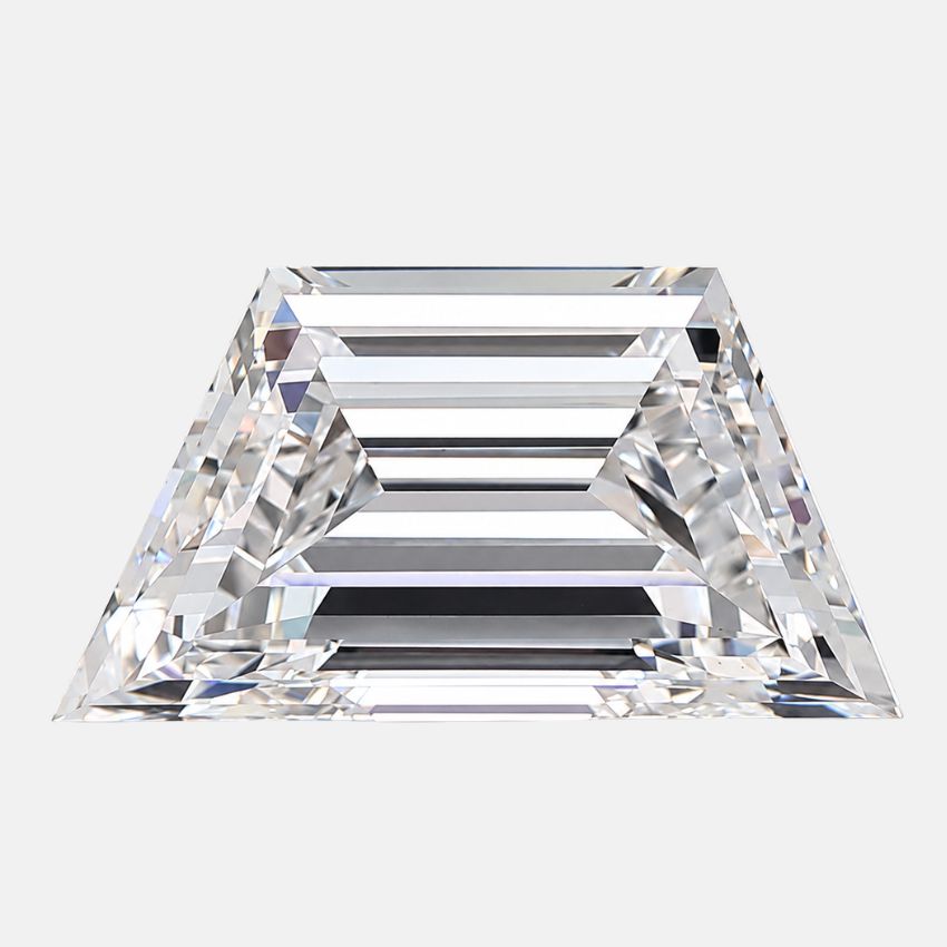 Mirano Jewels 2.56 Carat E Color VS1 Clarity Trapezoid Lab Grown Diamond IGI Certified