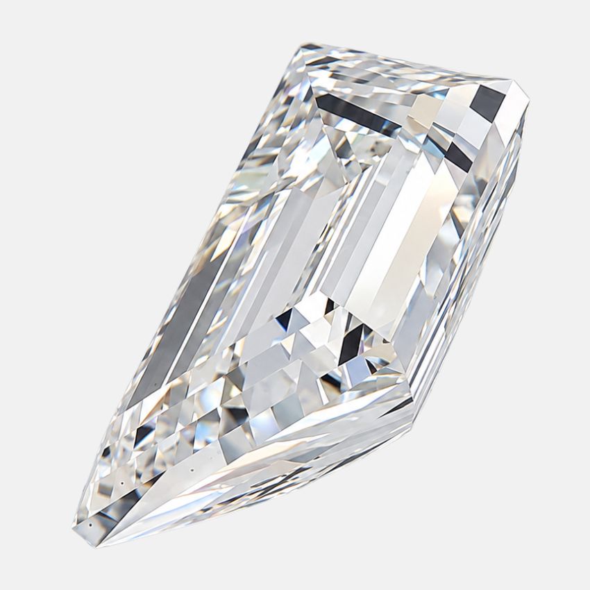 Mirano Jewels 2.56 Carat E Color VS1 Clarity Trapezoid Lab Grown Diamond IGI Certified