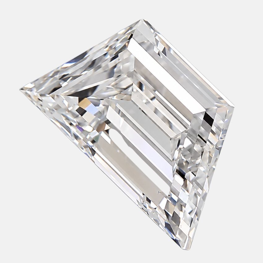 Mirano Jewels 2.56 Carat E Color VS1 Clarity Trapezoid Lab Grown Diamond IGI Certified