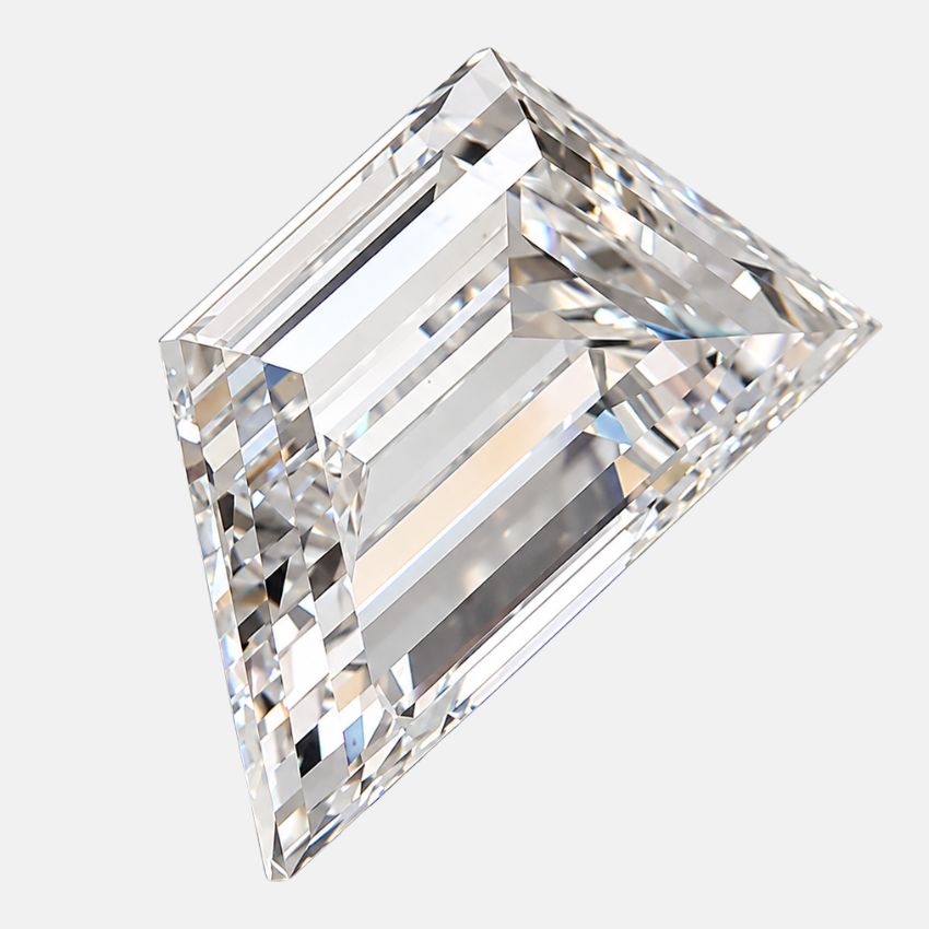Mirano Jewels 2.56 Carat E Color VS1 Clarity Trapezoid Lab Grown Diamond IGI Certified