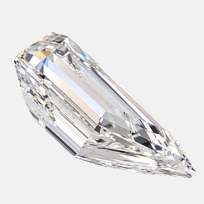 Mirano Jewels 2.56 Carat E Color VS1 Clarity Trapezoid Lab Grown Diamond IGI Certified