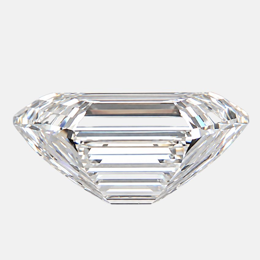 Mirano Jewels 2.59 Carat Trapezoid Lab Created Diamond E Color VS1 Clarity IGI Certified