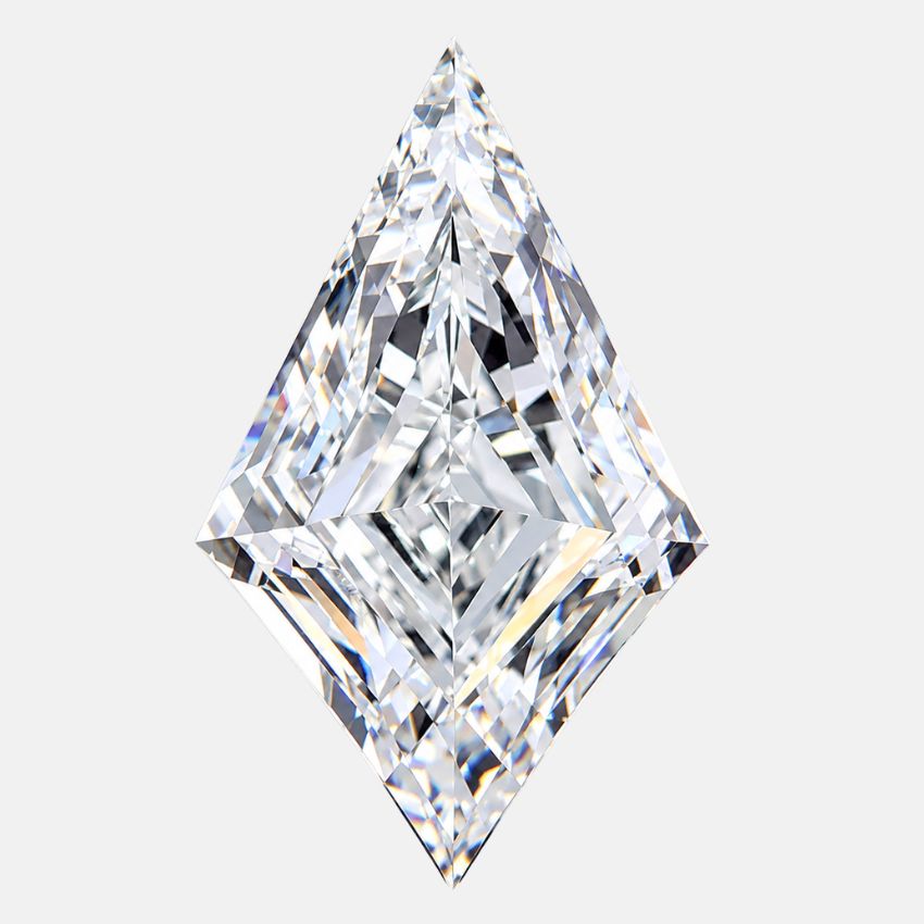 Mirano Jewels 1.25 Carat Kite Shaped Lab Grown Diamond F Color VVS2 Clarity IGI Certified
