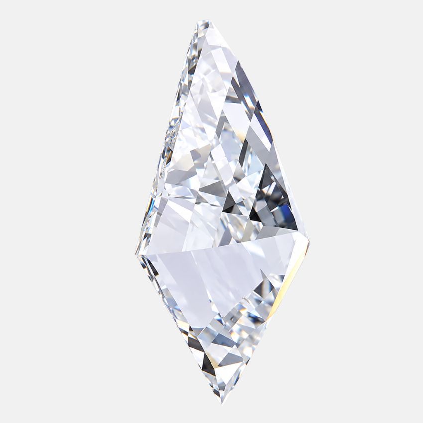 Mirano Jewels 1.25 Carat Kite Shaped Lab Grown Diamond F Color VVS2 Clarity IGI Certified