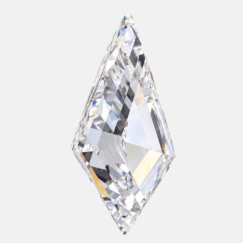 Mirano Jewels 1.25 Carat Kite Shaped Lab Grown Diamond F Color VVS2 Clarity IGI Certified