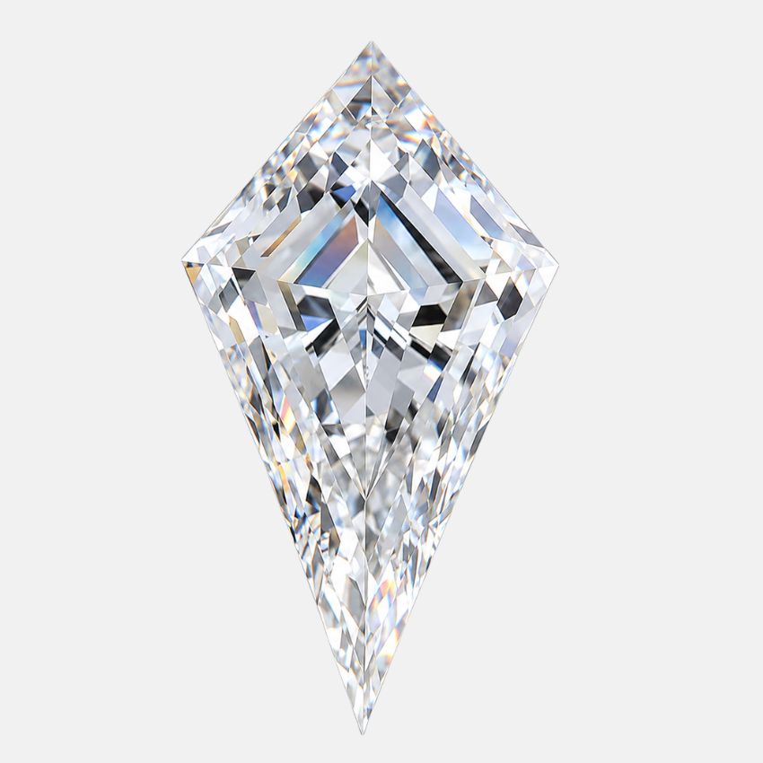 Mirano Jewels 5.04CT Kite Lab Grown Loose Diamond E Color VVS2 Clarity IGI Certified