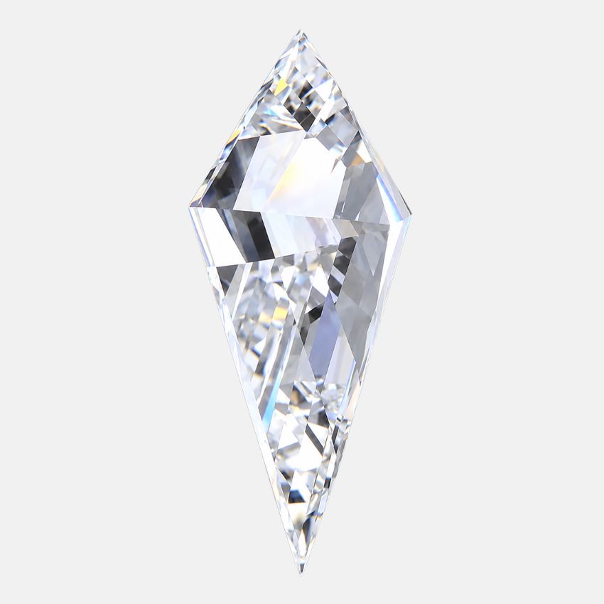 Mirano Jewels 5.04CT Kite Lab Grown Loose Diamond E Color VVS2 Clarity IGI Certified
