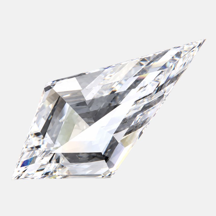 Mirano Jewels 6.05 Carat Kite Shaped Lab Grown Diamond F Color VVS2 Clarity IGI Certified
