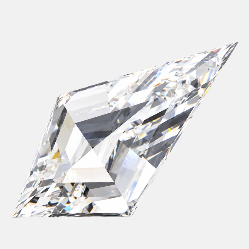 Mirano Jewels 6.05 Carat Kite Shaped Lab Grown Diamond F Color VVS2 Clarity IGI Certified