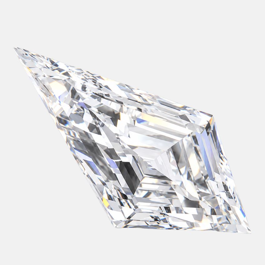 Mirano Jewels 6.05 Carat Kite Shaped Lab Grown Diamond F Color VVS2 Clarity IGI Certified