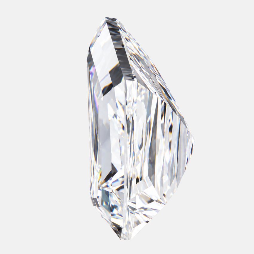 Mirano Jewels 6.05 Carat Kite Shaped Lab Grown Diamond F Color VVS2 Clarity IGI Certified
