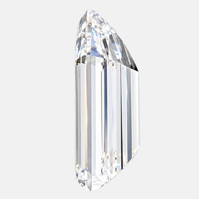 Mirano Jewels 1.05 Carat Bullet Shaped Lab Grown Diamond E Color VVS2 Clarity IGI Certified