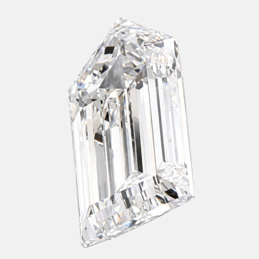 Mirano Jewels 1.09 Carat Bullet Shaped Lab Grown Diamond E Color VVS2 Clarity IGI Certified