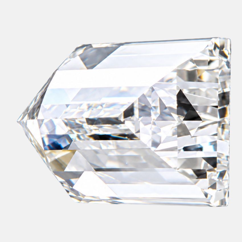 Mirano Jewels 1.18 Carat Bullet Lab Grown Loose Diamond F Color VVS2 Clarity IGI Certified