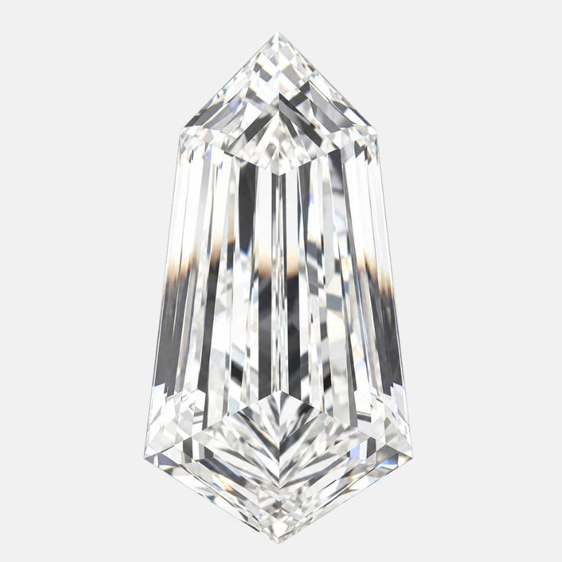 Mirano Jewels 1.11 Carat Shield Lab Grown Loose Diamond F Color VS2 Clarity IGI Certified