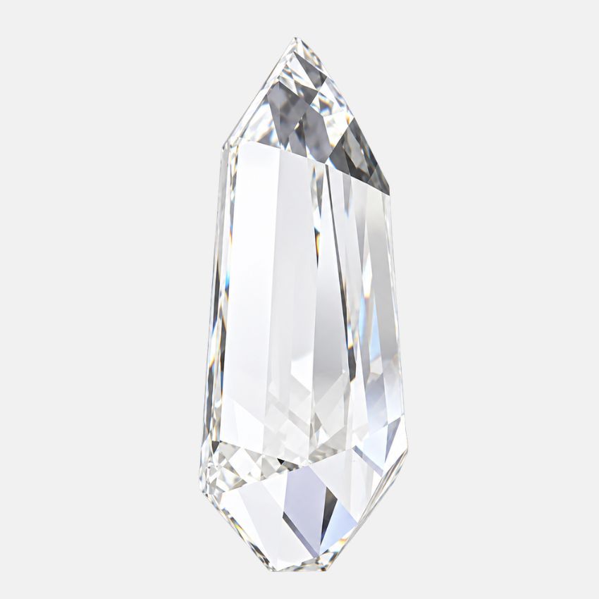 Mirano Jewels 1.11 Carat Shield Lab Grown Loose Diamond F Color VS2 Clarity IGI Certified