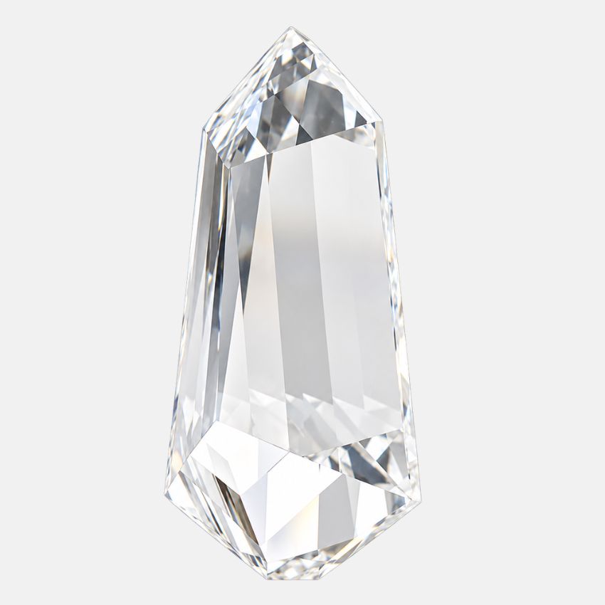 Mirano Jewels 1.05 Carat E Color VVS2 Clarity Shield Loose Lab Grown Diamond IGI Certified