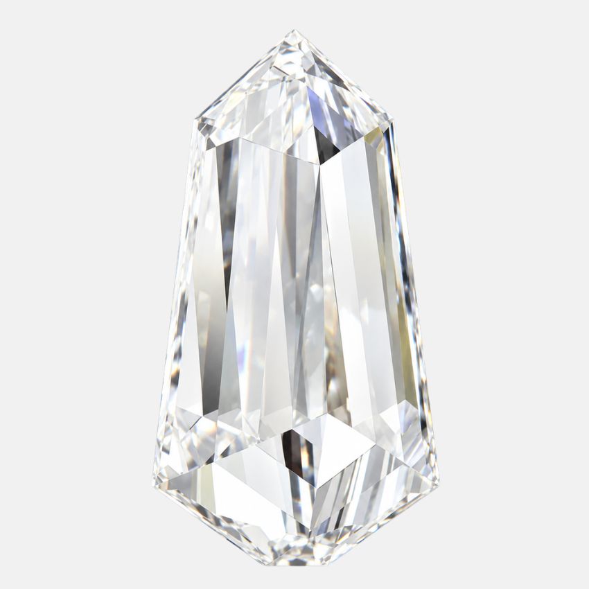 Mirano Jewels 1.05 Carat E Color VVS2 Clarity Shield Loose Lab Grown Diamond IGI Certified