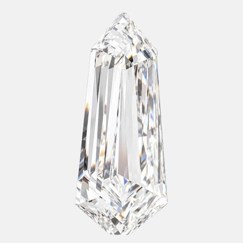Mirano Jewels 1.05 Carat E Color VVS2 Clarity Shield Loose Lab Grown Diamond IGI Certified