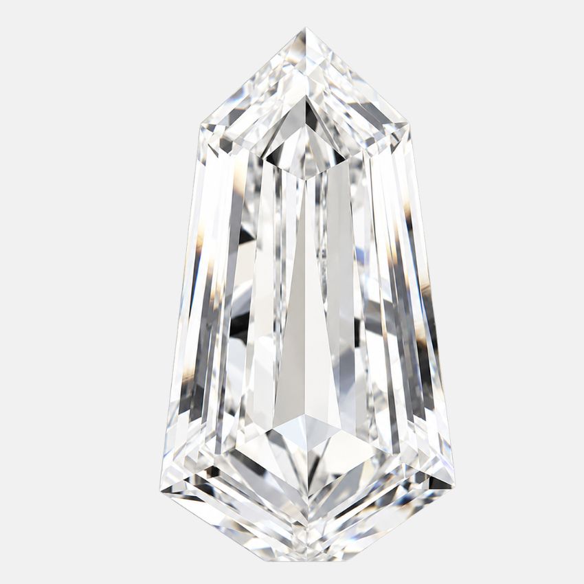 Mirano Jewels 1.04 Carat Shield Lab Grown Loose Diamond E Color VVS2 Clarity IGI Certified