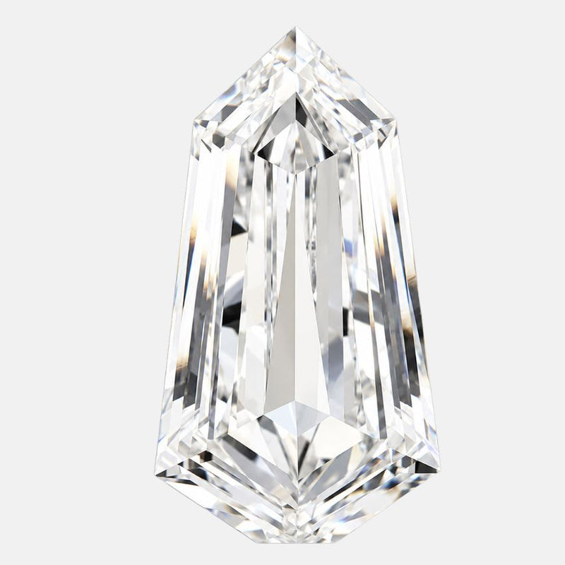 Mirano Jewels 1.04 Carat Shield Lab Grown Loose Diamond E Color VVS2 Clarity IGI Certified