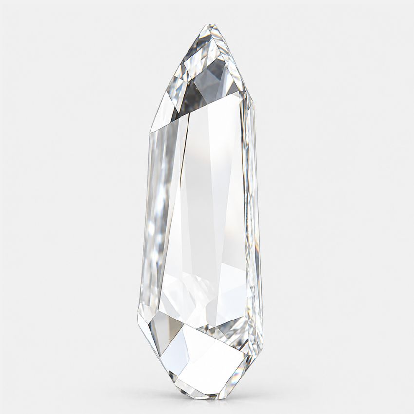 Mirano Jewels 1.04 Carat Shield Lab Grown Loose Diamond E Color VVS2 Clarity IGI Certified
