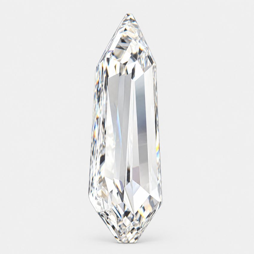 Mirano Jewels 1.04 Carat Shield Lab Grown Loose Diamond E Color VVS2 Clarity IGI Certified