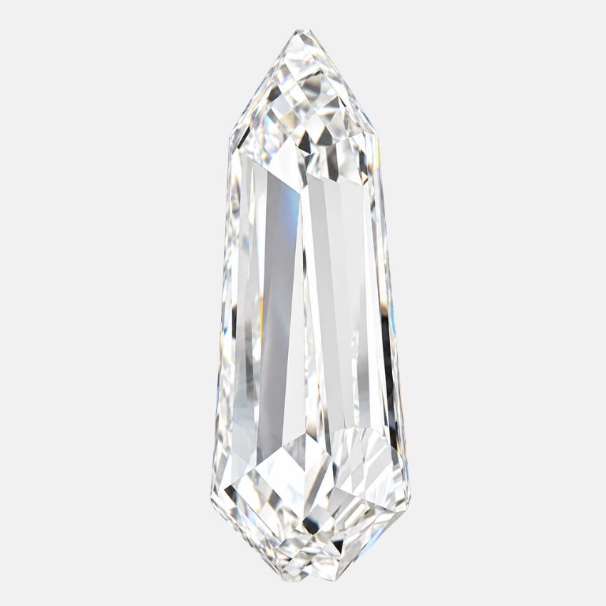 Mirano Jewels 1.04 Carat Shield Lab Grown Loose Diamond E Color VVS2 Clarity IGI Certified
