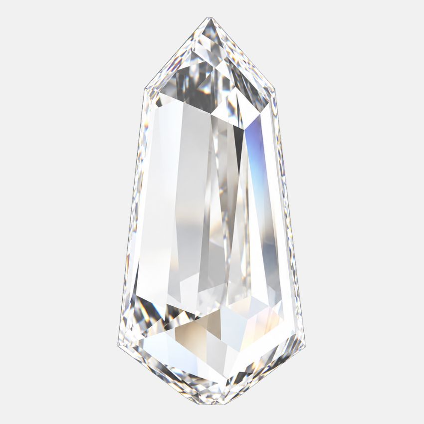 Mirano Jewels 1.52 Carat IGI Certified Shield Lab Created Diamond E Color VVS2 Clarity