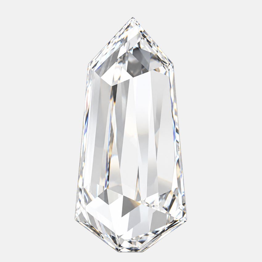 Mirano Jewels 1.52 Carat IGI Certified Shield Lab Created Diamond E Color VVS2 Clarity