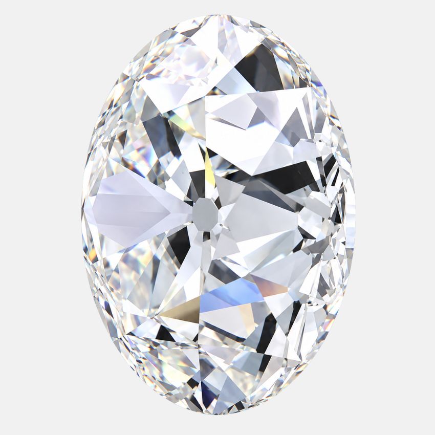 Mirano Jewels 7.02 Carat Eurocut Lab Grown Diamond E Color VVS2 Clarity Loose Diamond
