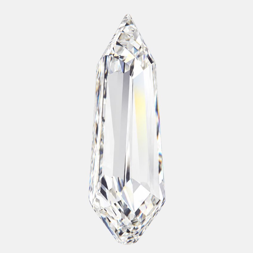 Mirano Jewels 1.52 Carat IGI Certified Shield Lab Created Diamond E Color VVS2 Clarity