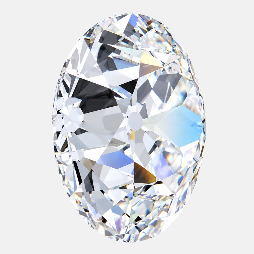 Mirano Jewels 7.02 Carat Eurocut Lab Grown Diamond E Color VVS2 Clarity Loose Diamond