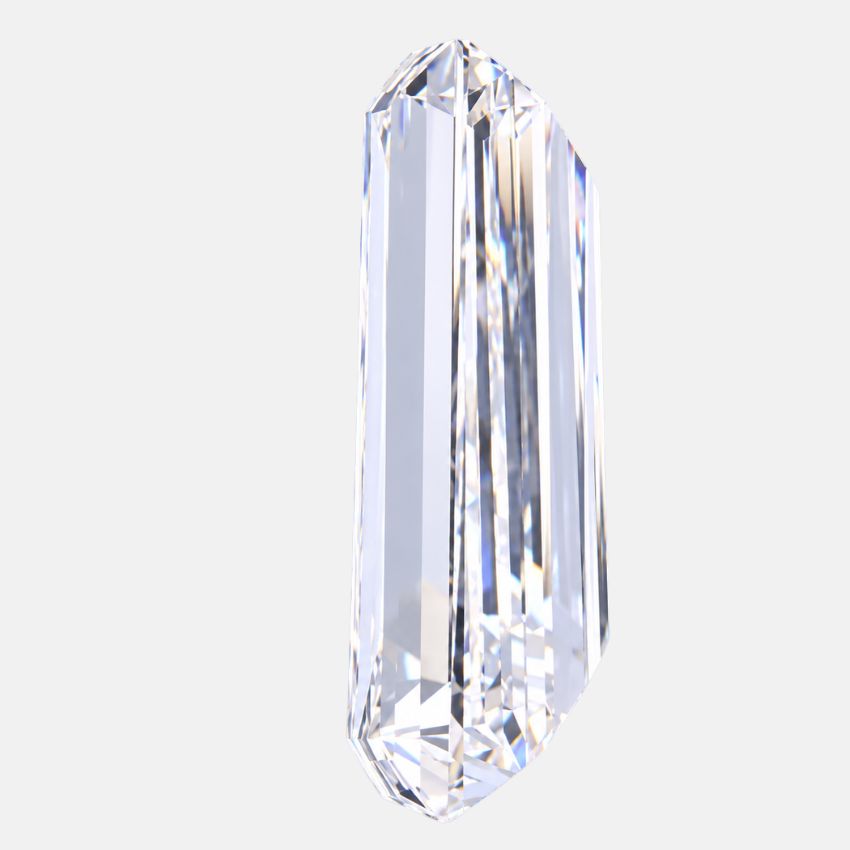 Mirano Jewels 1.02ct F Color VVS2 Clarity Lab Grown Tapered Baguette Diamond