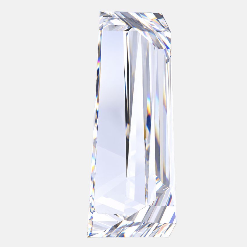 Mirano Jewels 1.02ct F Color VVS2 Clarity Lab Grown Tapered Baguette Diamond