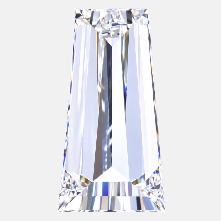 Mirano Jewels 1.02ct F Color VVS2 Clarity Lab Grown Tapered Baguette Diamond