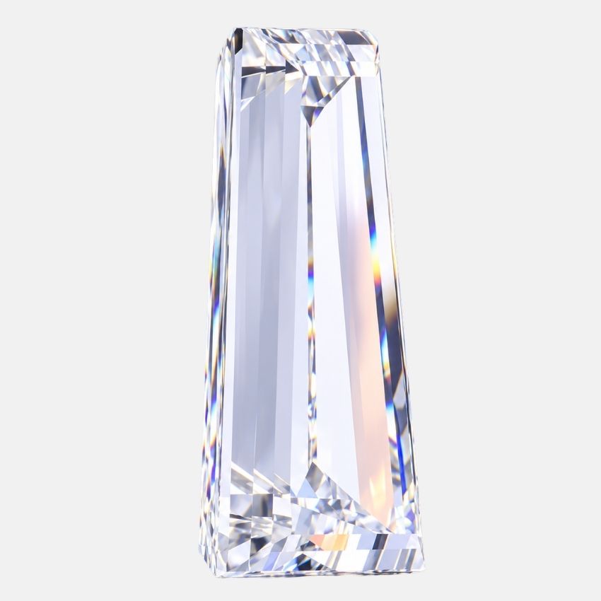 Mirano Jewels 1.02ct F Color VVS2 Clarity Lab Grown Tapered Baguette Diamond