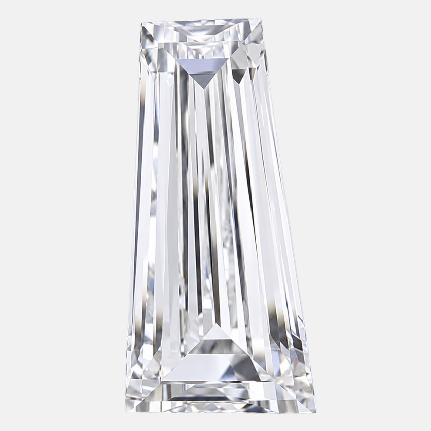 Mirano Jewels 1.04 Carat Tapered Baguette Cut Lab Grown Diamond E Color VVS1 Clarity