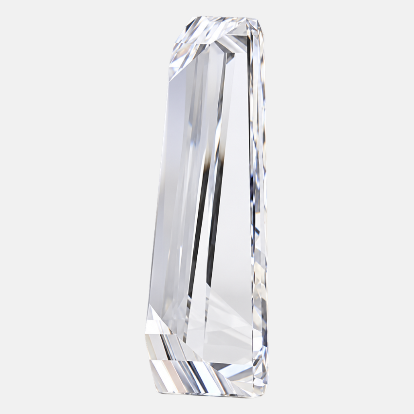 Mirano Jewels 1.04 Carat Tapered Baguette Cut Lab Grown Diamond E Color VVS1 Clarity