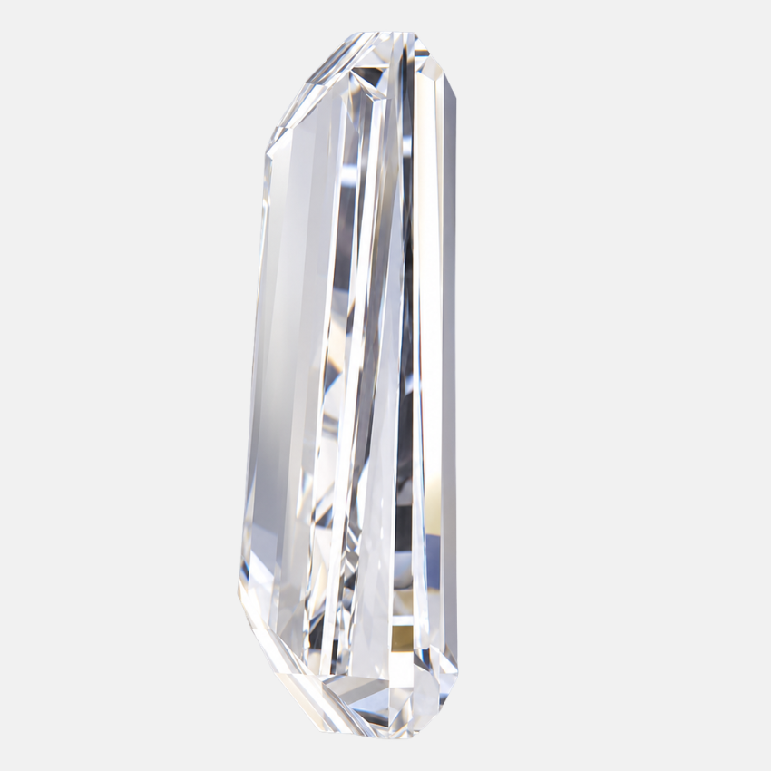Mirano Jewels 1.04 Carat Tapered Baguette Cut Lab Grown Diamond E Color VVS1 Clarity